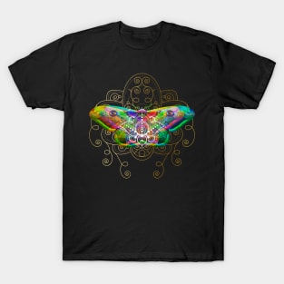 Psychodelic moth T-Shirt